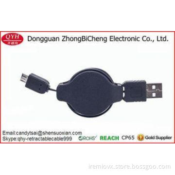 Christmas Gift 2014 Retractable 1.2m Micro Usb Cable Charge